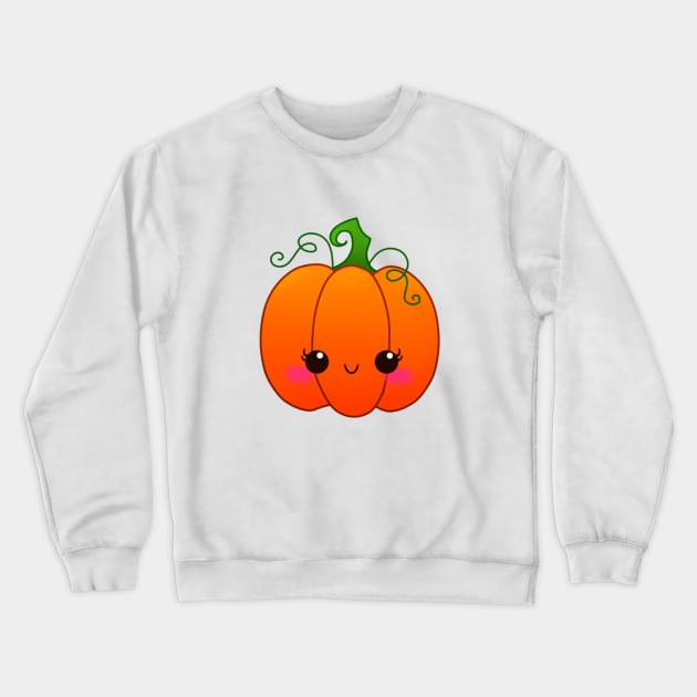 Little Pumpkin Crewneck Sweatshirt by Redheadkls